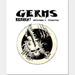 Germs, Los Angelos, CA 12/03/1980 Posters and Art